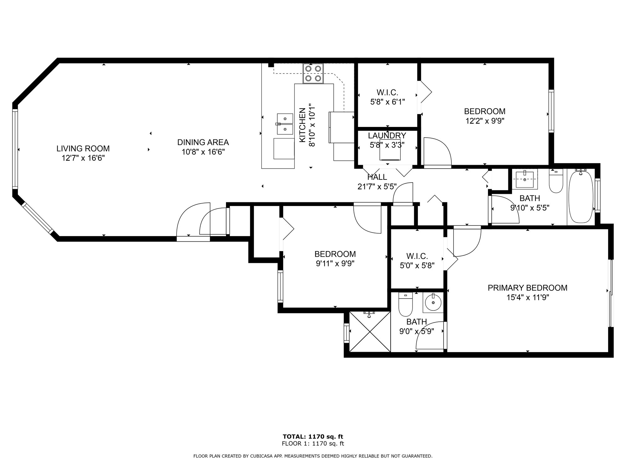 black and white floorplan